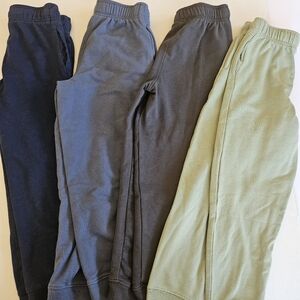 Kids' Assorted Color Jogger Pants Bundle Of 4